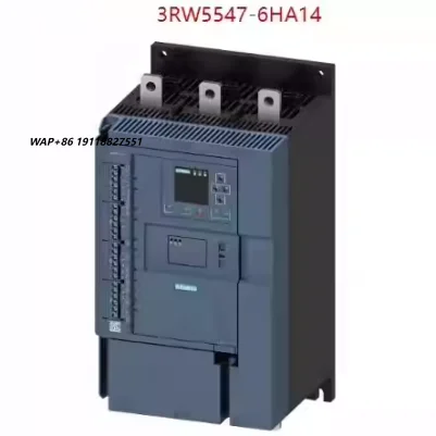 3RW5547-6HA14  SIRIUS Soft Starter 200-480 V 470 A 110-250 V AC Screw Terminal