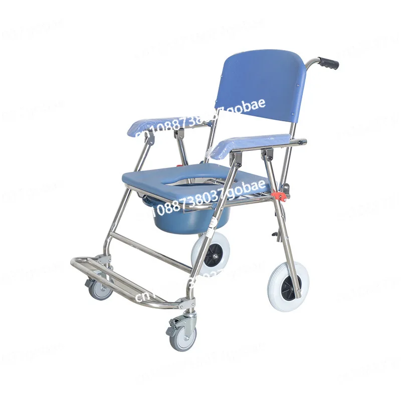 

Household mobile toilet foldable toilet chair