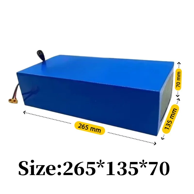 In Stock 52V 14S6P 65Ah Rechargeable Battery with BM S For Portable Outdoor Power Station