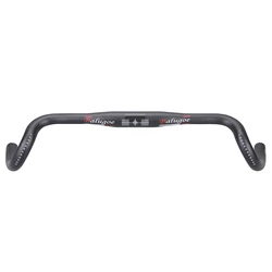 2022 New Balugoe Carbon Fiber Gravel Road Bicycle Handlebars Mountain Bike Handlebar Big Flare Bar 400mm 420mm 440mm  30 Degrees