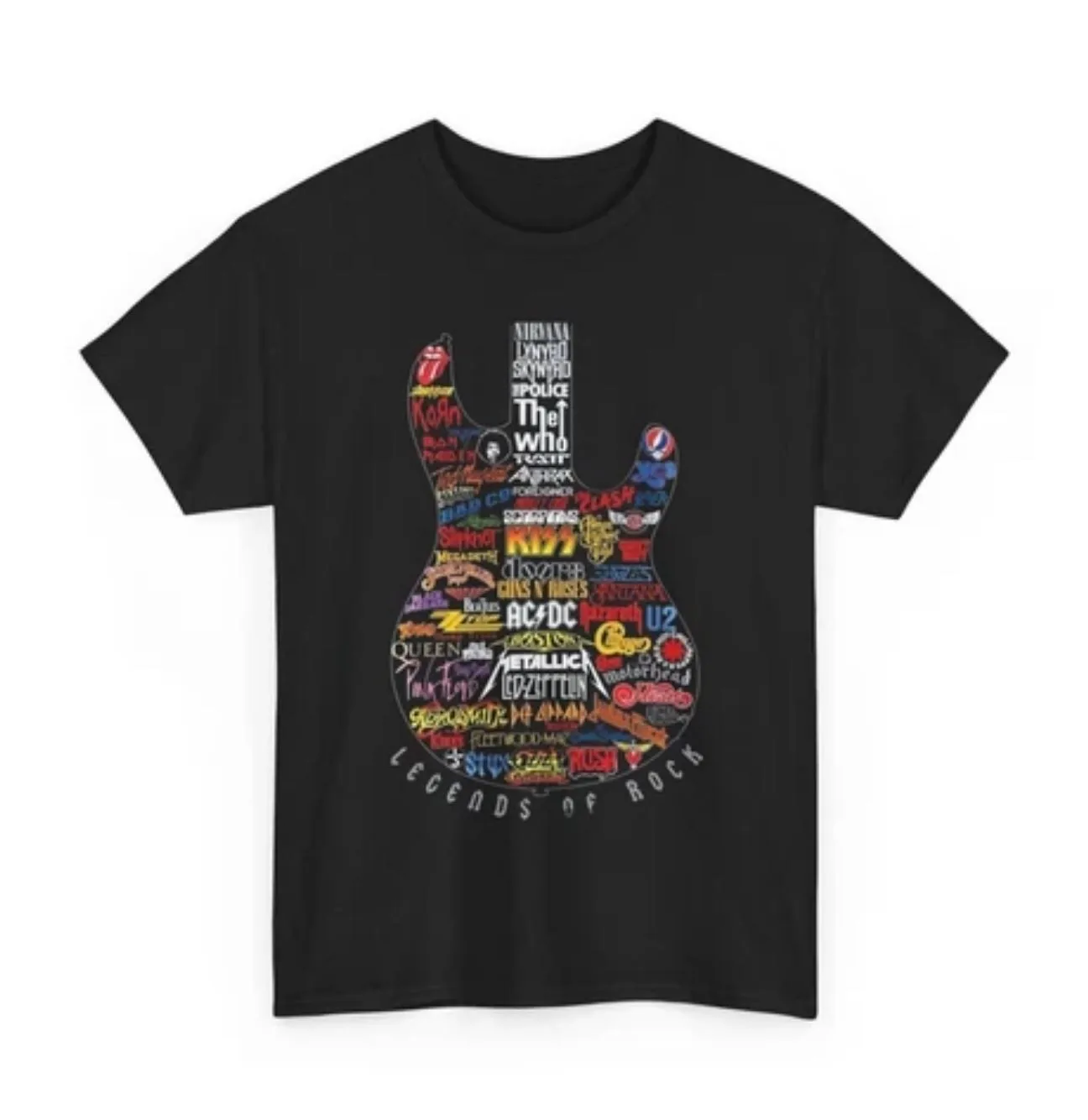 Rock Legend Tee, Musician Shirt, Guitar Player Gift, Concert Band T-Shirt