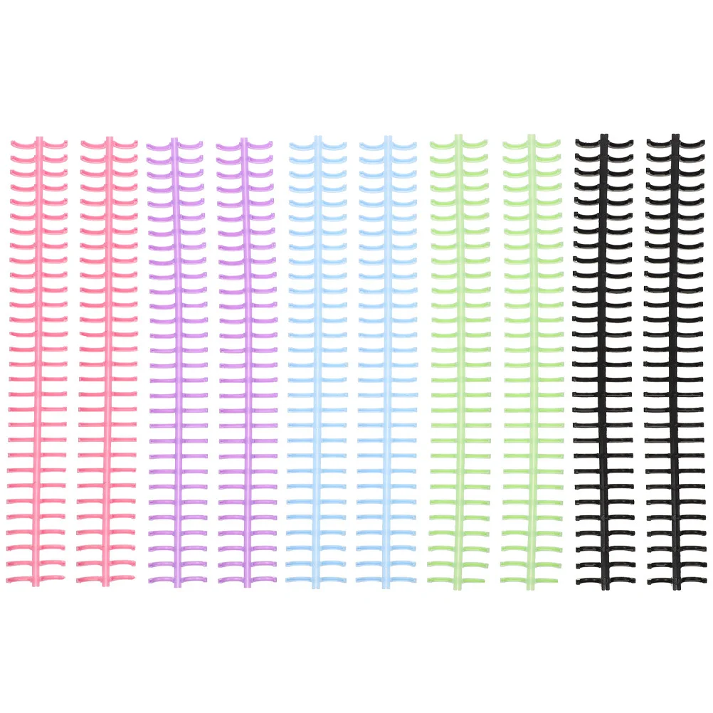 10 Stück Loseblatt-Binderringe, einfach zu öffnen und schließen, Spiralringe für Notebookbindung, DIY-Projekte, Schule, Büro, Schreibtisch-Organizer