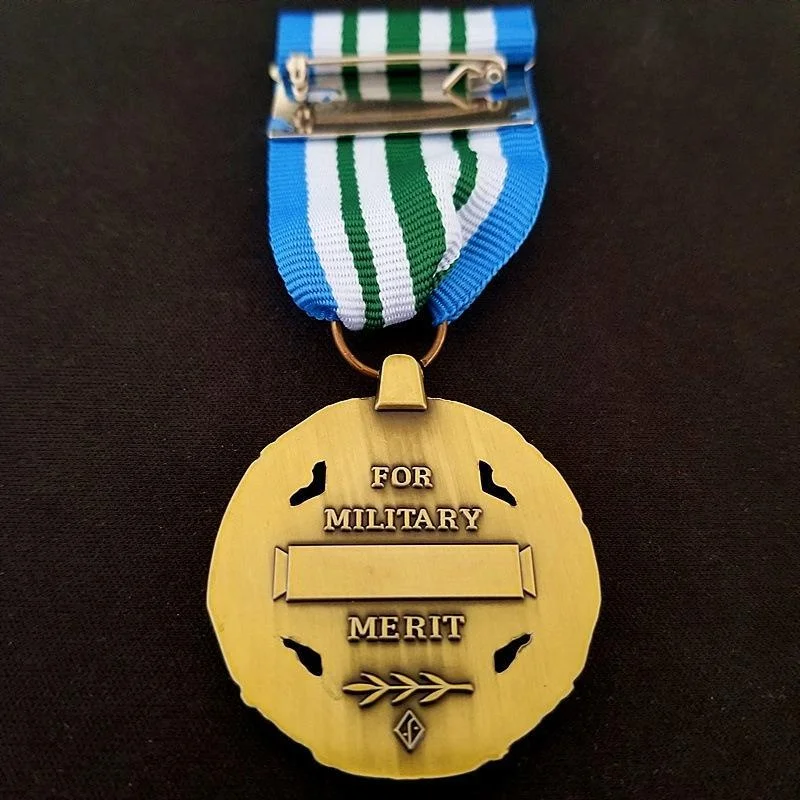 1Pc WWII US Military Badge Replica Allied Forces Emblem Medal Collectible Movie Prop Home Decoration Accessories