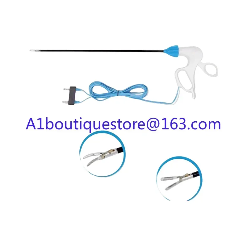 laparoscopic surgery electric hook bipolar straight elbow electrocoagulation Multifunctional disposable ablation electrode