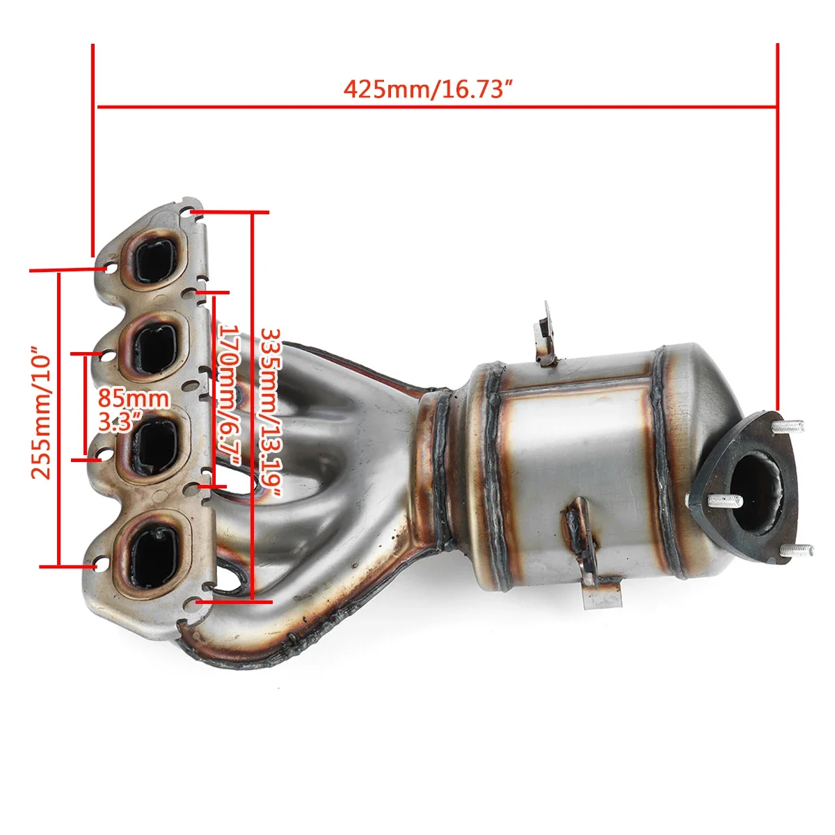 Catalytic Converter Ceramic Stainless Steel For Chevy Cruze/Sonic 1.8L 2011 2012 2013 2014 2015 2016