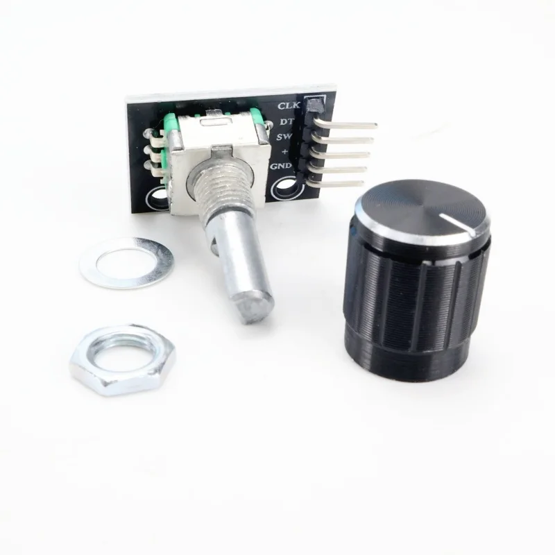 3/6Pcs 360 Degrees Rotary Encoder Module For Arduino Brick Sensor Switch Development Board KY-040 With Pins