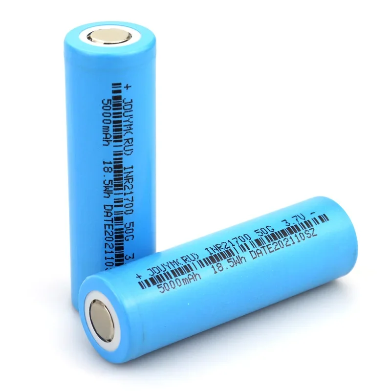 JOUYM 21700 battery lithium rechargeable 5000MAH 3.7 V Power High Discharge 50 A li-ion batteries cell