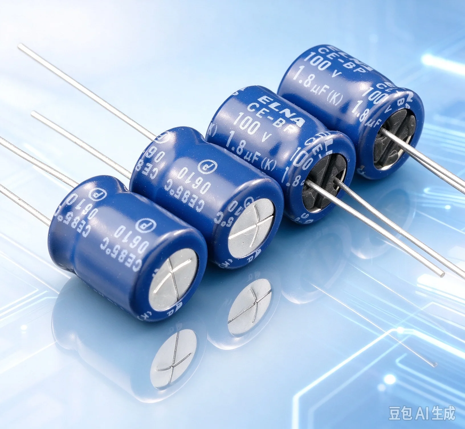 50pcs  for ELNA CE‑BP Non‑Polar Hi‑Fi Crossover Coupling Capacitor 50V 1.5UF 1.8UF 2.2UF