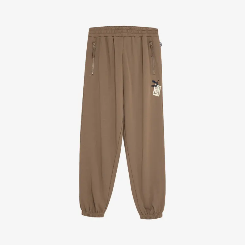 

Puma Authentic Current Season New Men's Women's Same Style Sports Casual Cuffed Pants 677520-89