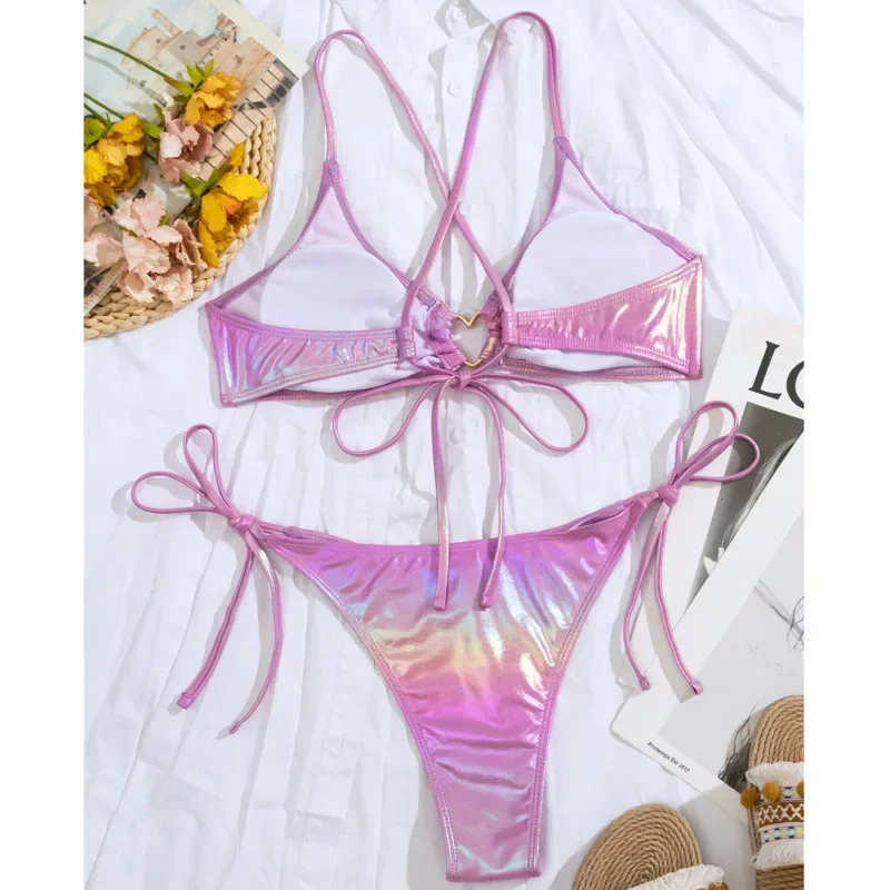 セクシーなビキニ 2025 女性の水着女性水着水着水着ブラジルビキニセットビーチウェアプール海水浴者