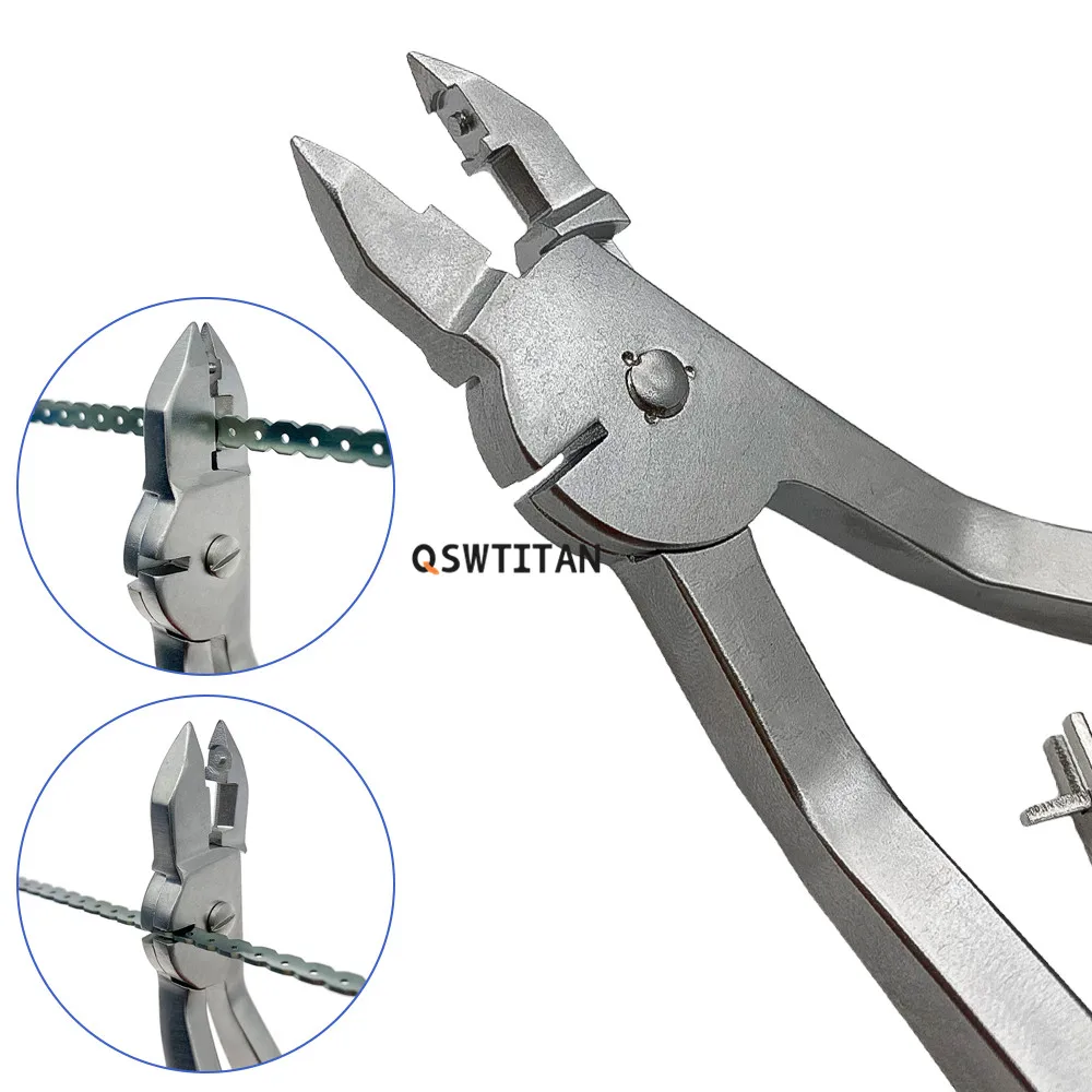 Orthopedic Plate Cutter and Bender for 1.5/2.0mm Plates Maxillofacial Plate Cutter Veterinary Surgical Instruments - view 6