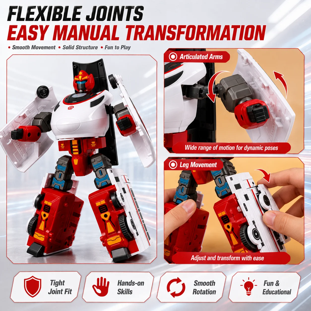 Jouet Mecha Train à Grande Vit - Kids Education Yes avis et prix