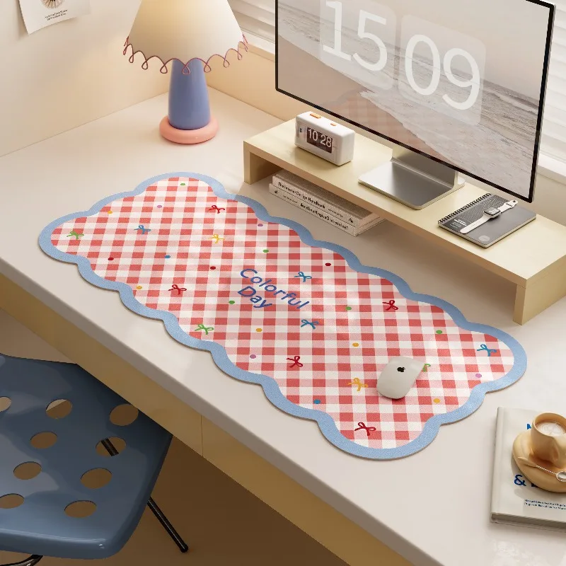 Dream building sweetheart mouse pad oversized girl large cute boy home e-sports office computer keyboard table mat