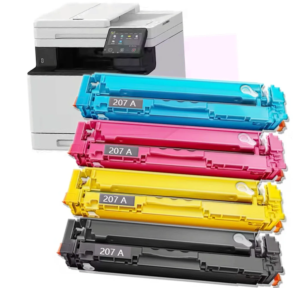 

Bulk New Full 207A Toner Cartridges Compatible For Hp Color Laserjet Pro MfpM283fdw W2210a W2211a W2212a W2213a Printer Premium