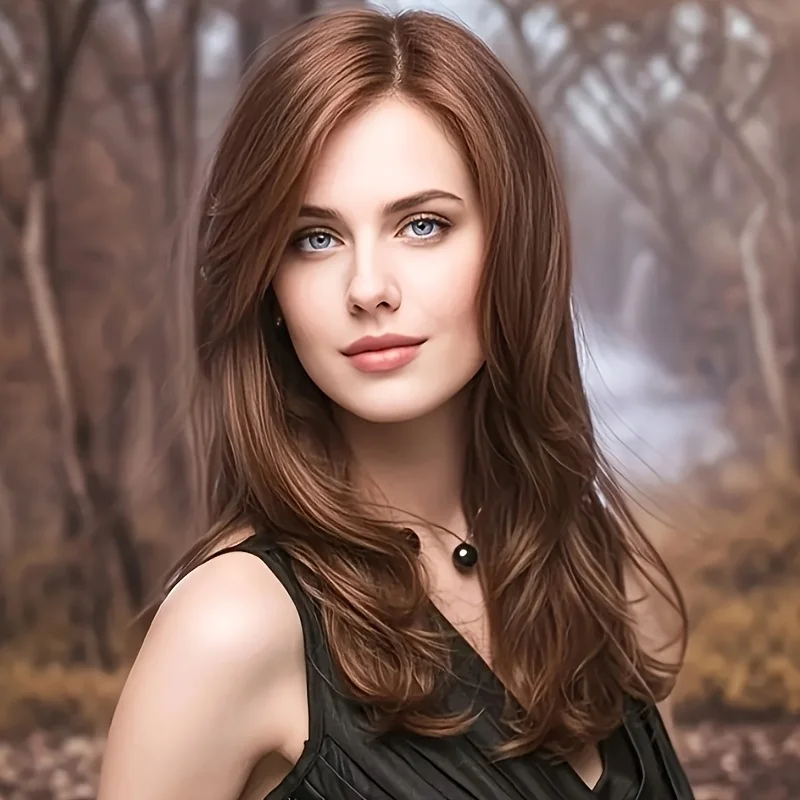 peruca-sintetica-bob-com-franja-reta-cor-castanho-dourado-ombre-com-mechas-cabelo-curto-liso-em-camadas-realista-e-completa