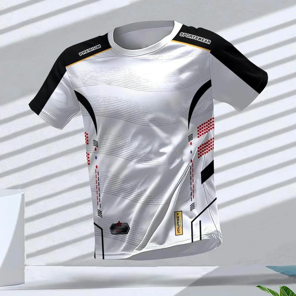 Men's T-shirts Sport Running T-shirt Men Quick-drying Breathable Short Sleeve Round Neck Gym top Outdoor Workout Men Clothing