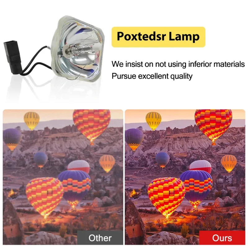 أعلى جودة ELPLP68 متوافق مع EPSON EH-TW5810C H421A H450A TW6510C TW6515C TW5800C TW5810C TW5910 PowerLite HC 3020