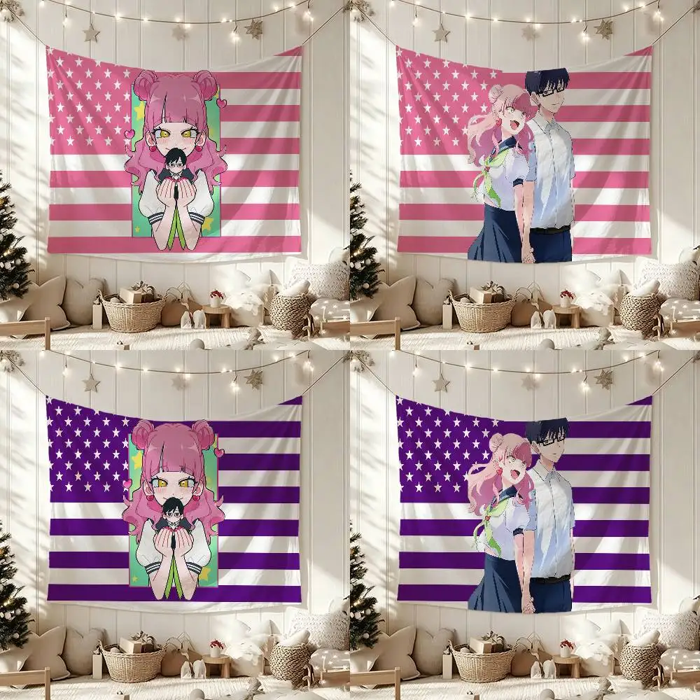 You and I Are P-Polar Opposites Flag Outdoor Decorations for Bedrooms Home Decor Items Decoration Banners