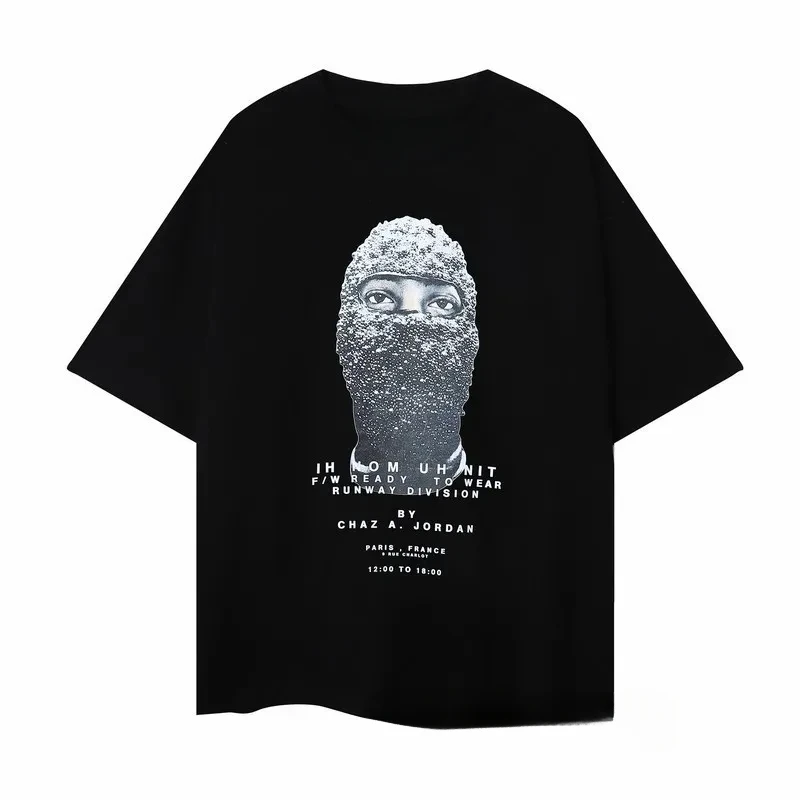 Summer Hot Ih Nom Uh Nit Mens Graphic Cotton T Shirts Pearl High-end Luxury Unisex Style Both of Men and Women