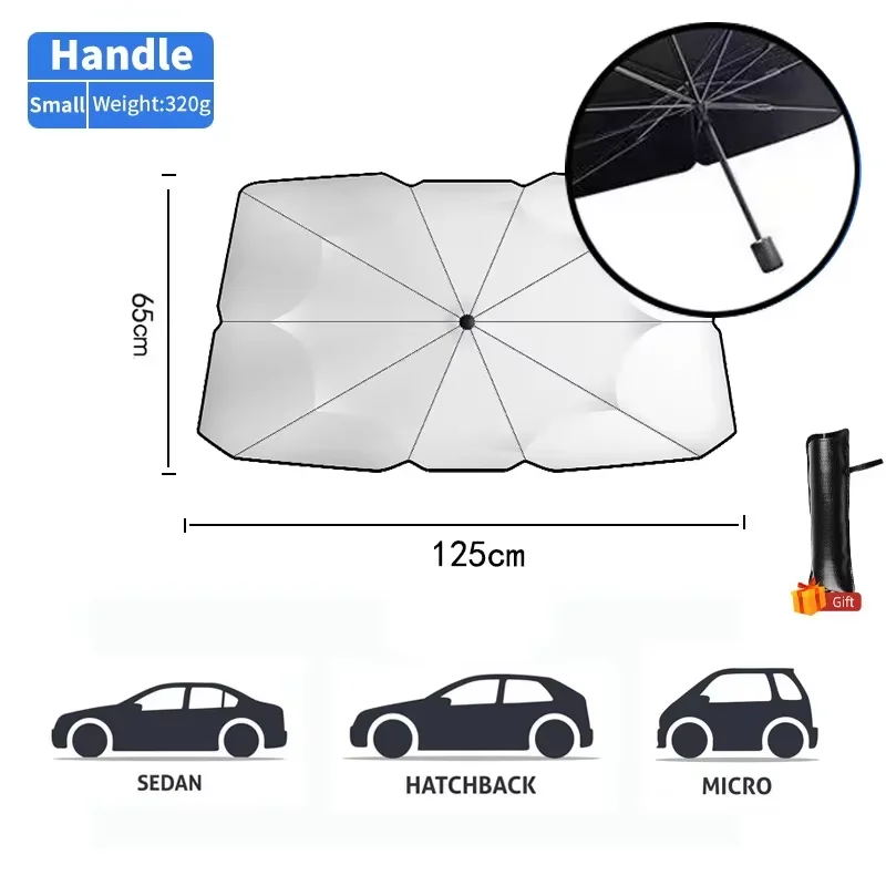 Pare-soleil de voiture pliable, pare-brise, parasol avant, protection d'été, siège de voiture, isola