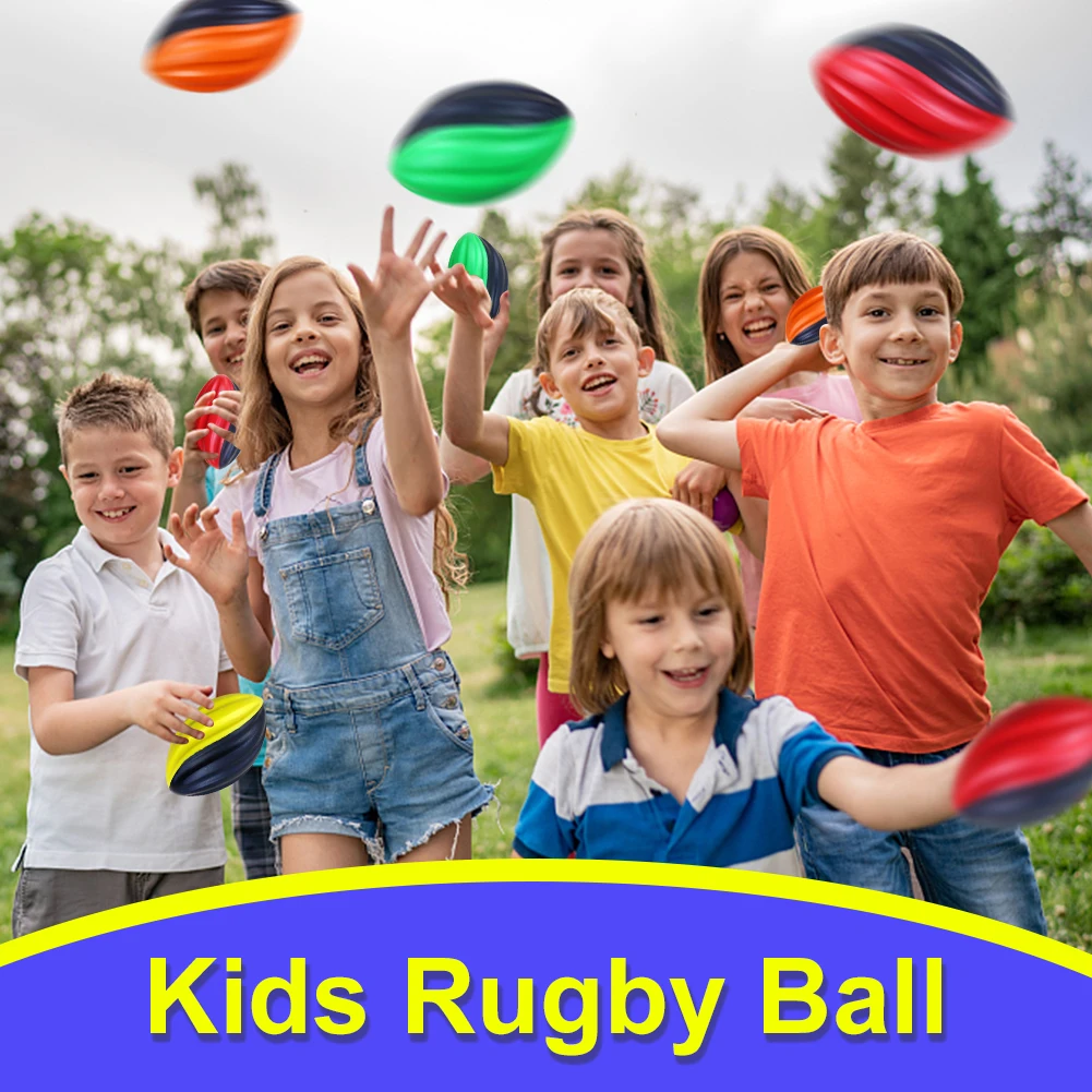 Rugby Ball Toy Indoor Or Outdoor Use Slow Rebound Spiral Rugby Ball Training Rugby Ball For Training For Team Activities