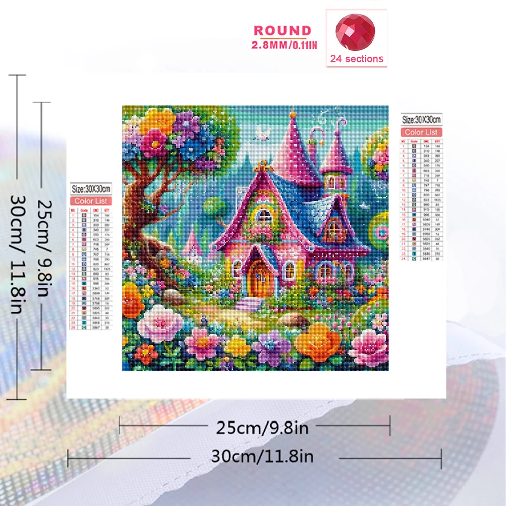 Evershine Full Drill Diamond M - Embroidery Garden 评论和价格