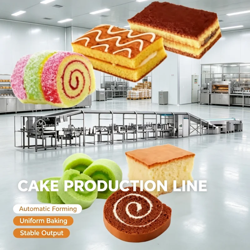Snack Conveyor Baking Line Cookie Making Machine For Biscuit Cooling And Packaging Customized