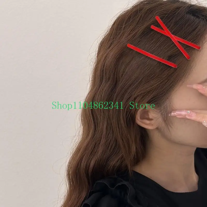 5asd Crimson Cosplay Bobby Pin Pin Pin Cosplay Hairpin Handmade Kiểu tóc ngọt ngào