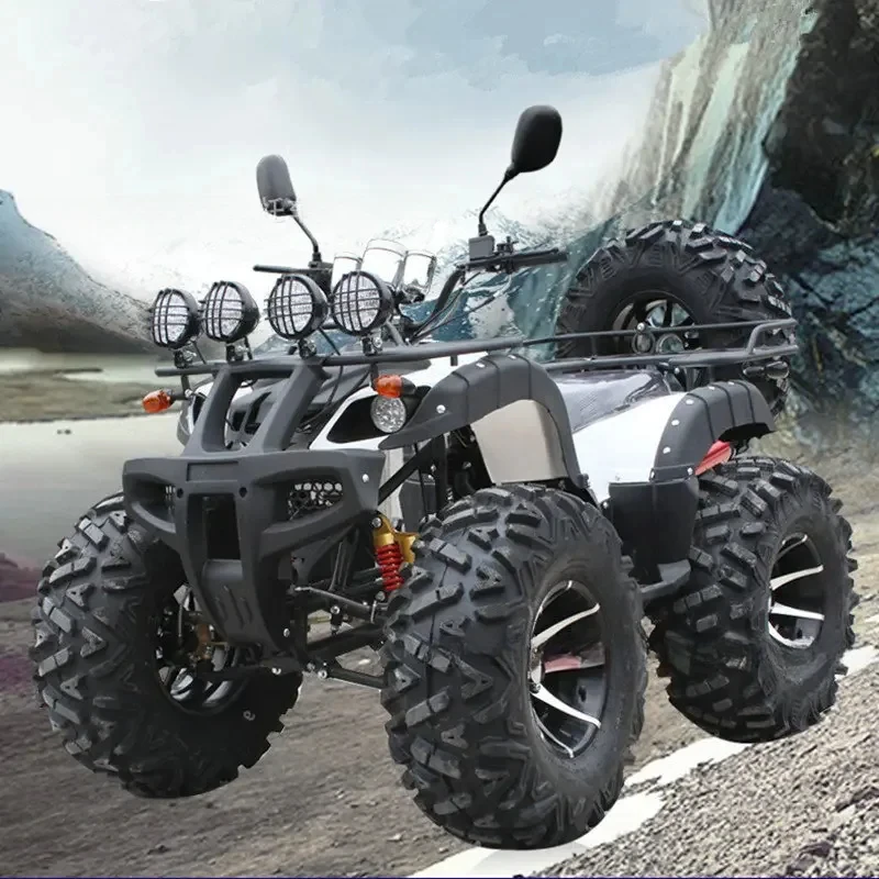 

Electric car field mountain commercial type electric size bull beach car four wheel off-road motorcycle motorcycle adult