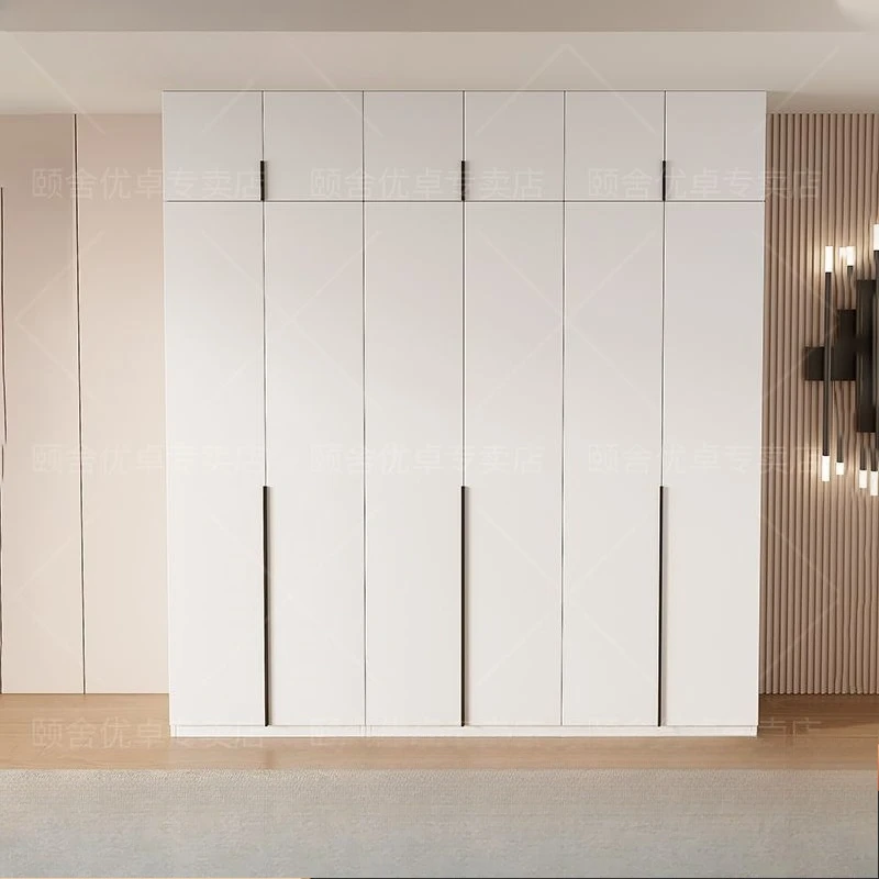 Estantes de armario de almacenamiento colgantes, armario de organización armable de estilo coreano, armario de ropa de Hotel, muebles de habitación