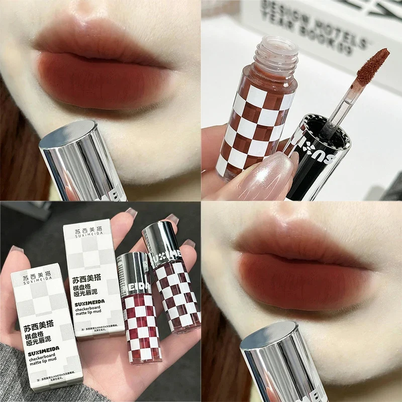 Misty Lip Gloss Premium Matte Textur Langlebig und lichtecht Koreanische Originalkosmetik Damen Valentinstag Geschenk Natur