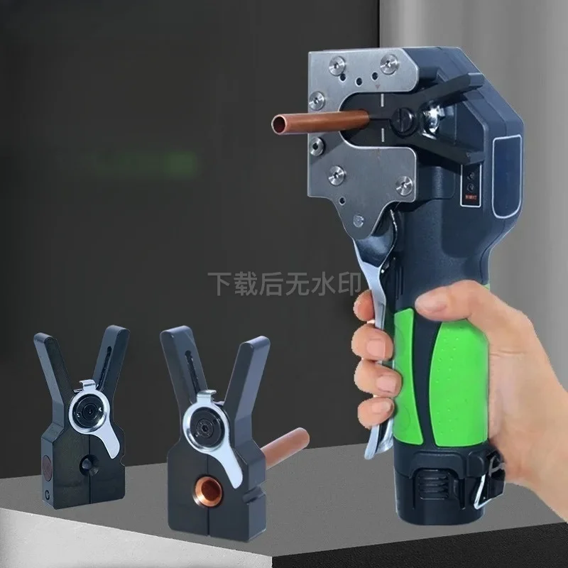 Multi‑Size Lithium Battery Powered Flare Chuck Set for Copper Tube Expanding and Air Conditioner Installation Tools