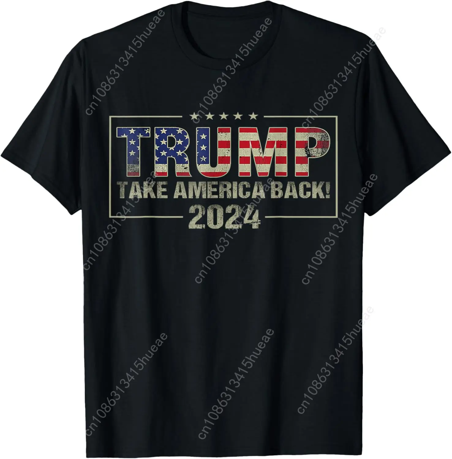 

Take America Back American Flag Trump 2024 Men Women Gifts T-Shirt