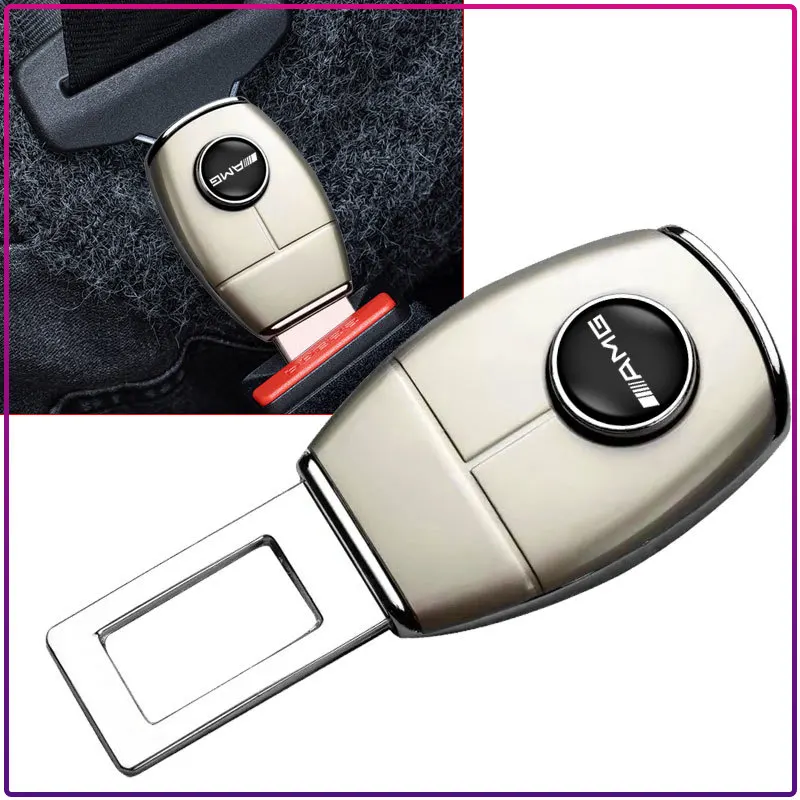 1/2Pc Car Seat Belt Clip Extender Safety Seatbelt Lock Buckle Plug Stickers For Mercedes Benz W177 W212 W213 W205 V177 W247 W176