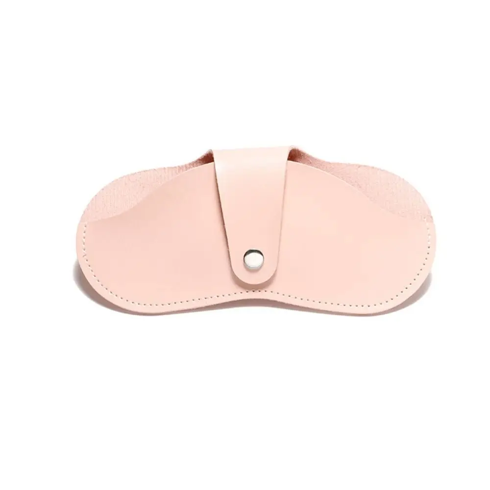 

Pu Leather Glasses Storage Bag Solid Color Halter Sunglasses Storage Clip Multi-Function Eyewear Protector Eyeglasses Case