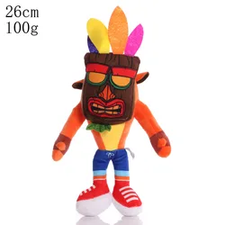 26Cm Crash Bandicoot Pluche Knuffels Gek Trilogie Serie Anime Figuur Poppen Kawaii Kinderen Verjaardag Kerstcadeaus Decor