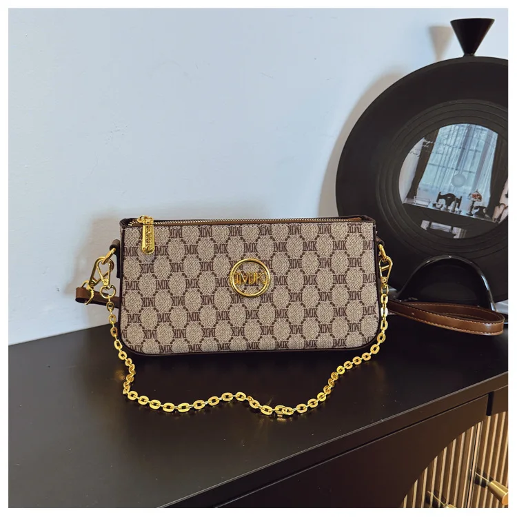 الشتاء أزياء شعبية حقيبة فخمة الاتجاه الجديد تنوعا المرأة حقيبة الكتف حقيبة ساعي المطبوعة سلسلة صغيرة مربع حقيبة المرأة