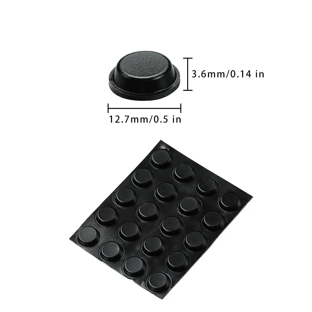 Feet Pads Furniture Electrical Appliances Silicone Rubber Plastic Shock Absorber Self-Adhesive Silicone Bumper Damper