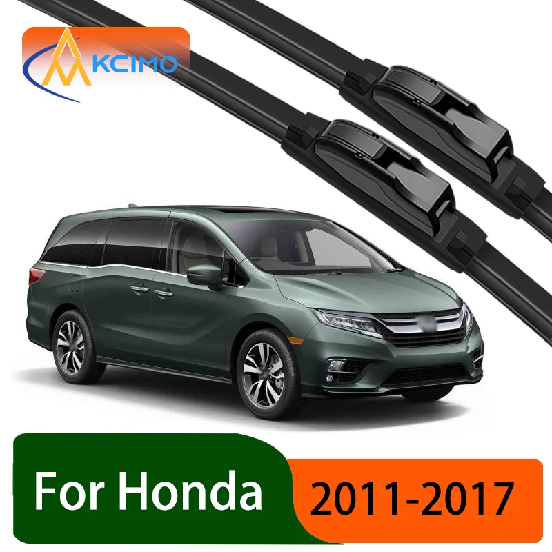 

For Honda Odyssey RL5 2011-2017 2012 2013 Durable Slient Front Wiper Blades Car Windscreen Windshield Window Wiper Accessories