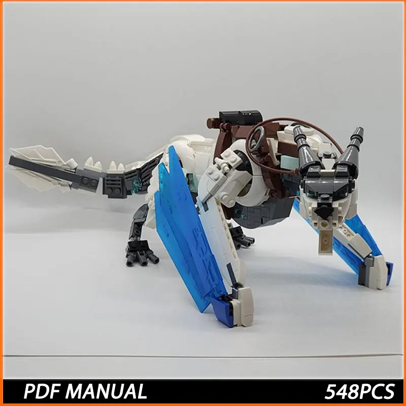 

MOC Building Blocks Popular Dragon Games Model Construction DIY Creative Idea Christmas Gift Toy Education 548PCS