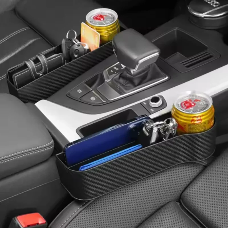 

2pcs Car Storage Box Interior Products Seat Center Console Gap Storage Box Cup Holder Car Gap Storage Box Sorting Box