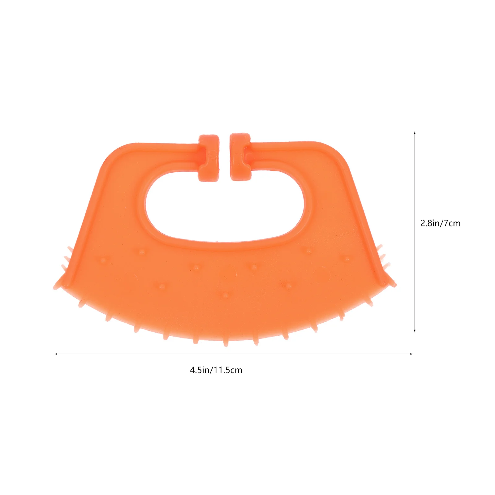 10 قطعة أداة لف العجل البلاستيكية سميكة مقاومة للاهتراء مشبك أنف الماشية لمزرعة معدات الفطام الماشية
