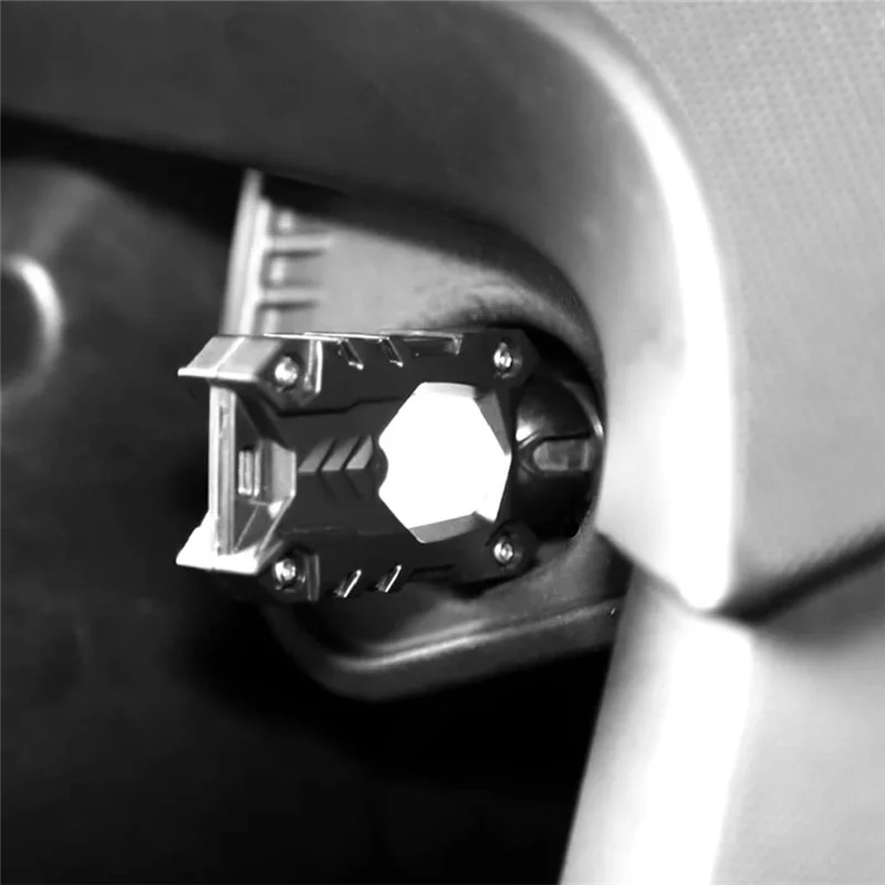 

L37A-For Can-Am Ryker / Outlander Sporty Key Shell, Ignition Key Cover Key Holder Key Case With Hole Accessories Black