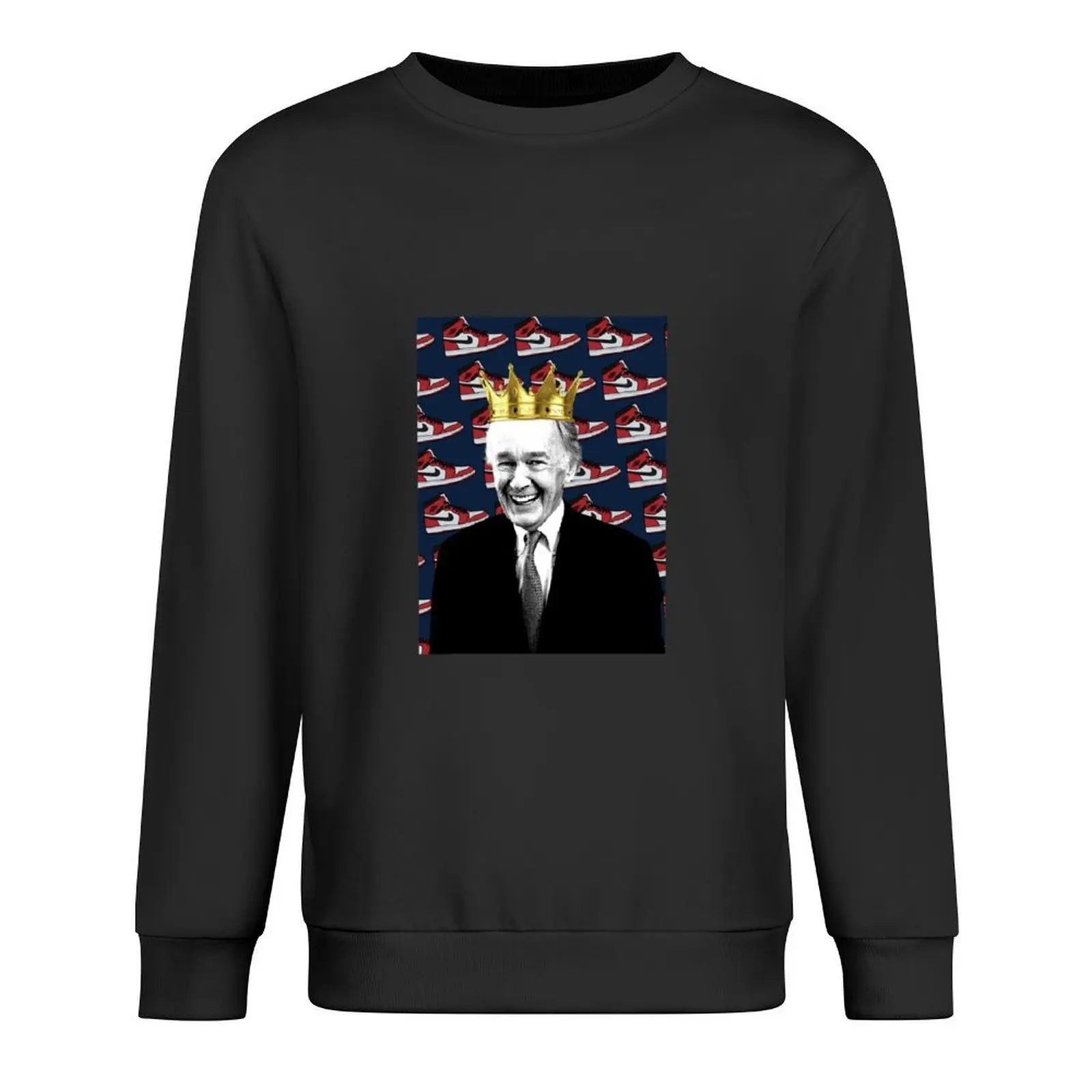 

Ed Markey Sneaker King Pullover men wear korean autumn clothes men's winter sweater men's clothes oversize sweatshirts