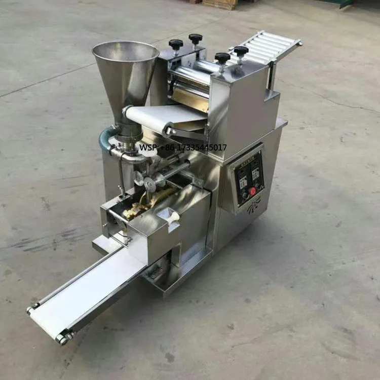 Factory Price Automatic Wonton Momo Maker Custom Mold Samosa Dumpling Making Machine for Small Business 110V/220V