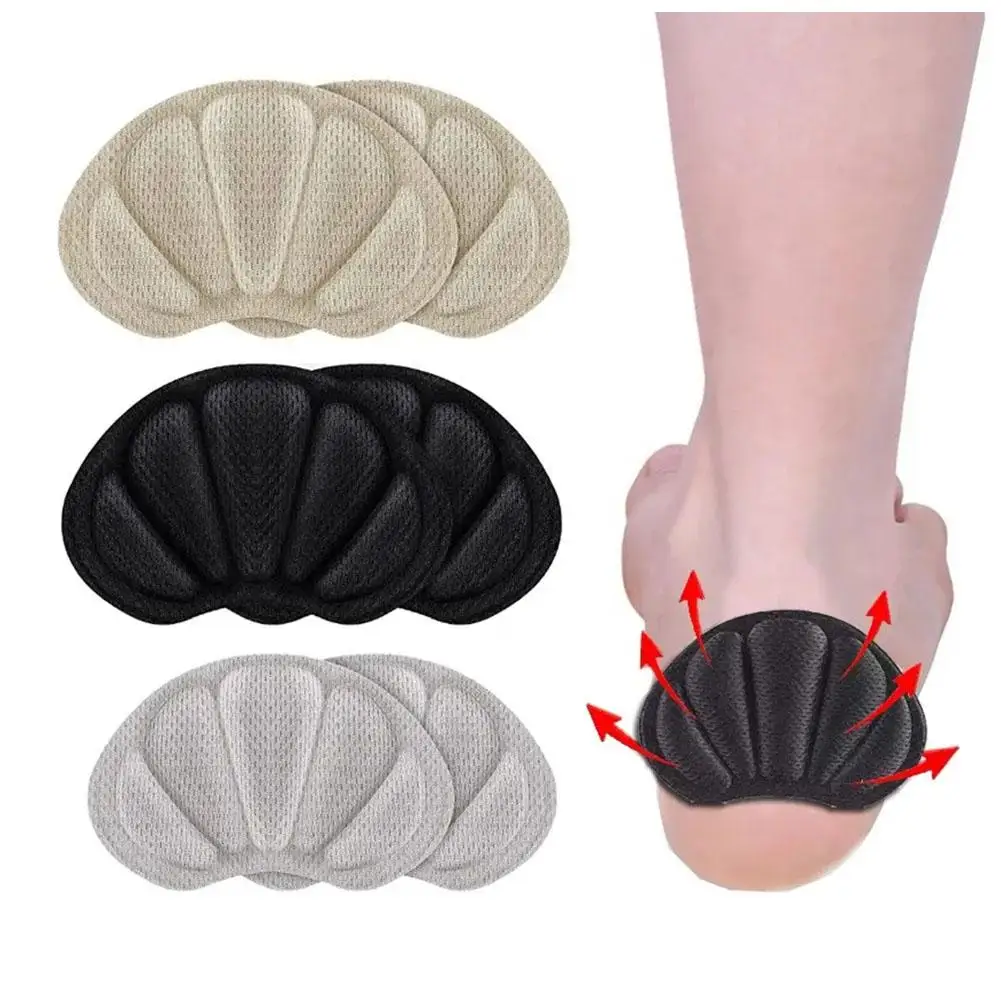 Anti Wear Prevent Dropping Insoles Light Weight Sports Heel Pads Adjustable Size Back Sticker Shoe Size Adjustment Tool