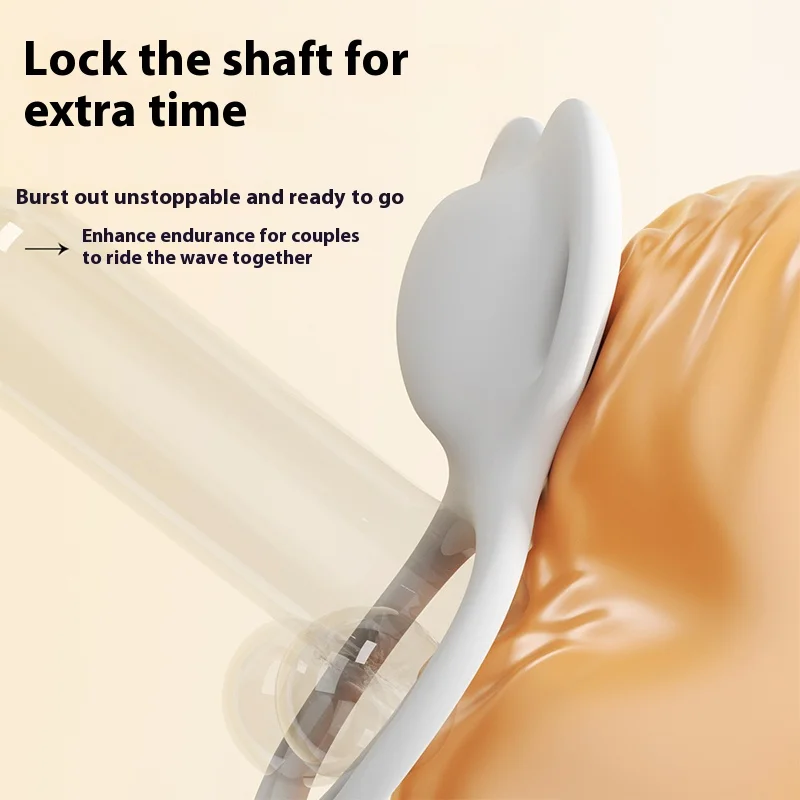 Pierścień na penisa zdalnie sterowany opóźniający wytrysk dla mężczyzn pierścień wibracyjny dla par zabawki erotyczne dla dorosłych męski pierścień na penisa ładowanie USB do noszenia