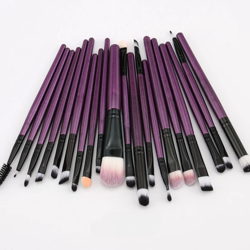 20Pcs Makeup Brush-Set Eyeliner Brush Blending Brush Makeup Brushes for Cheeks Eye Cosmetic Foundation Brush Make Up Brushes Set