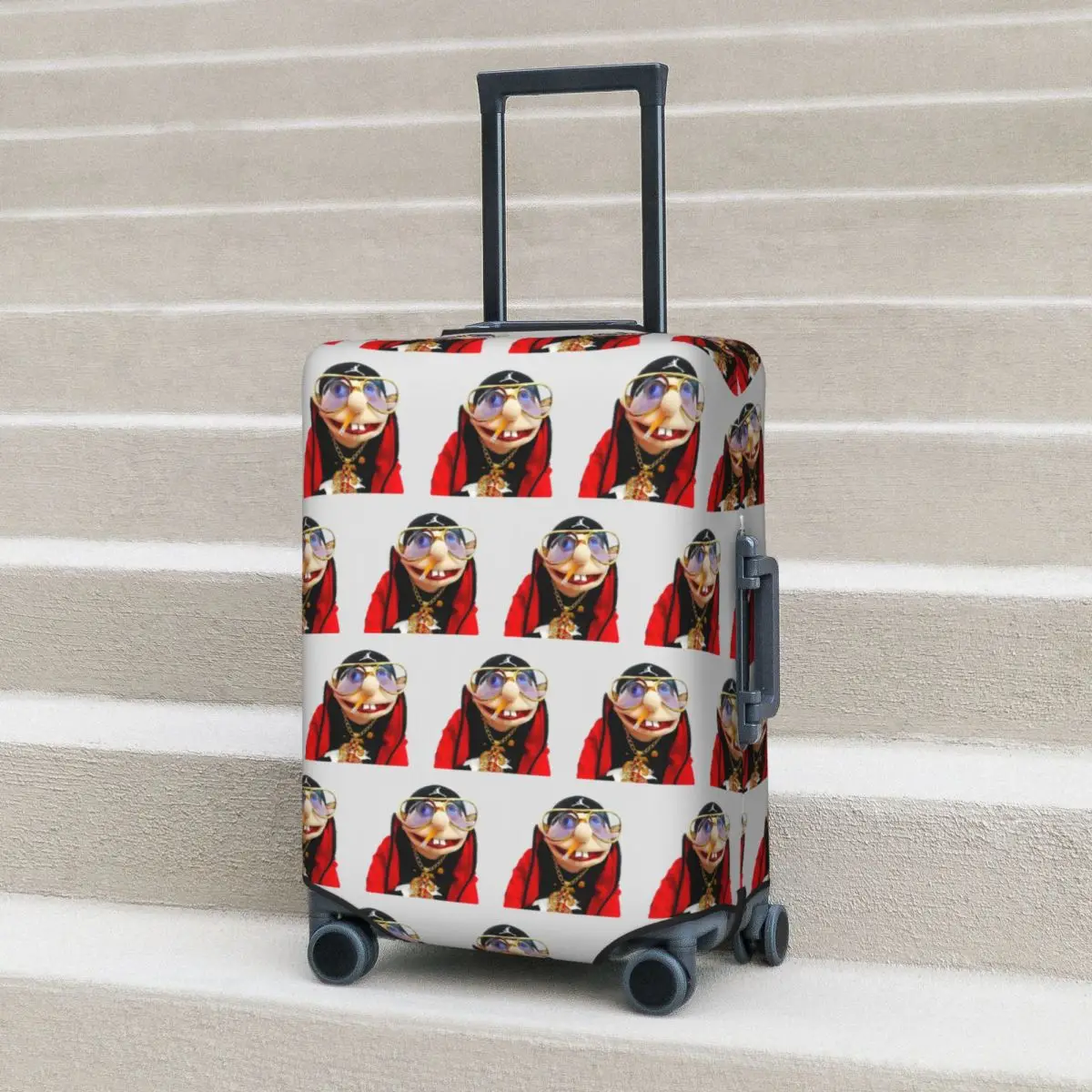 

SML рэпер Jeffy чехол для чемодана защитные эластичные дорожные защитные чехлы для багажа на 18-32 дюймов