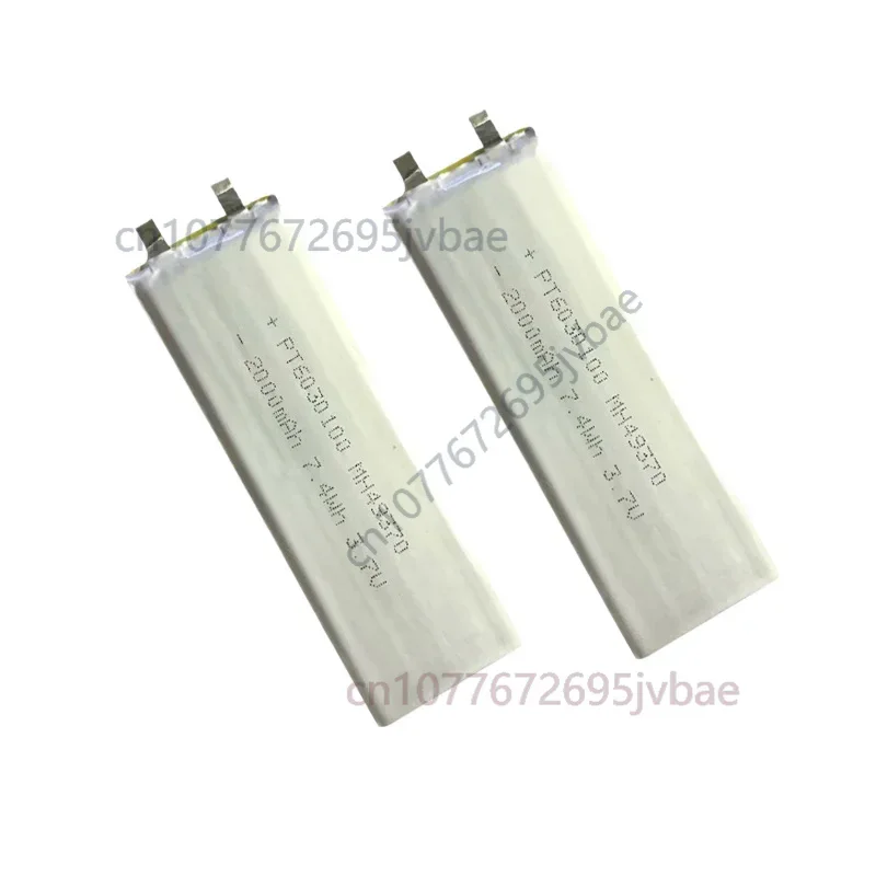 Replacement 6030100 Lithium Polymer Cell 3.7V 2000mAh for Humidifiers Disinfection Lamps and Positioners